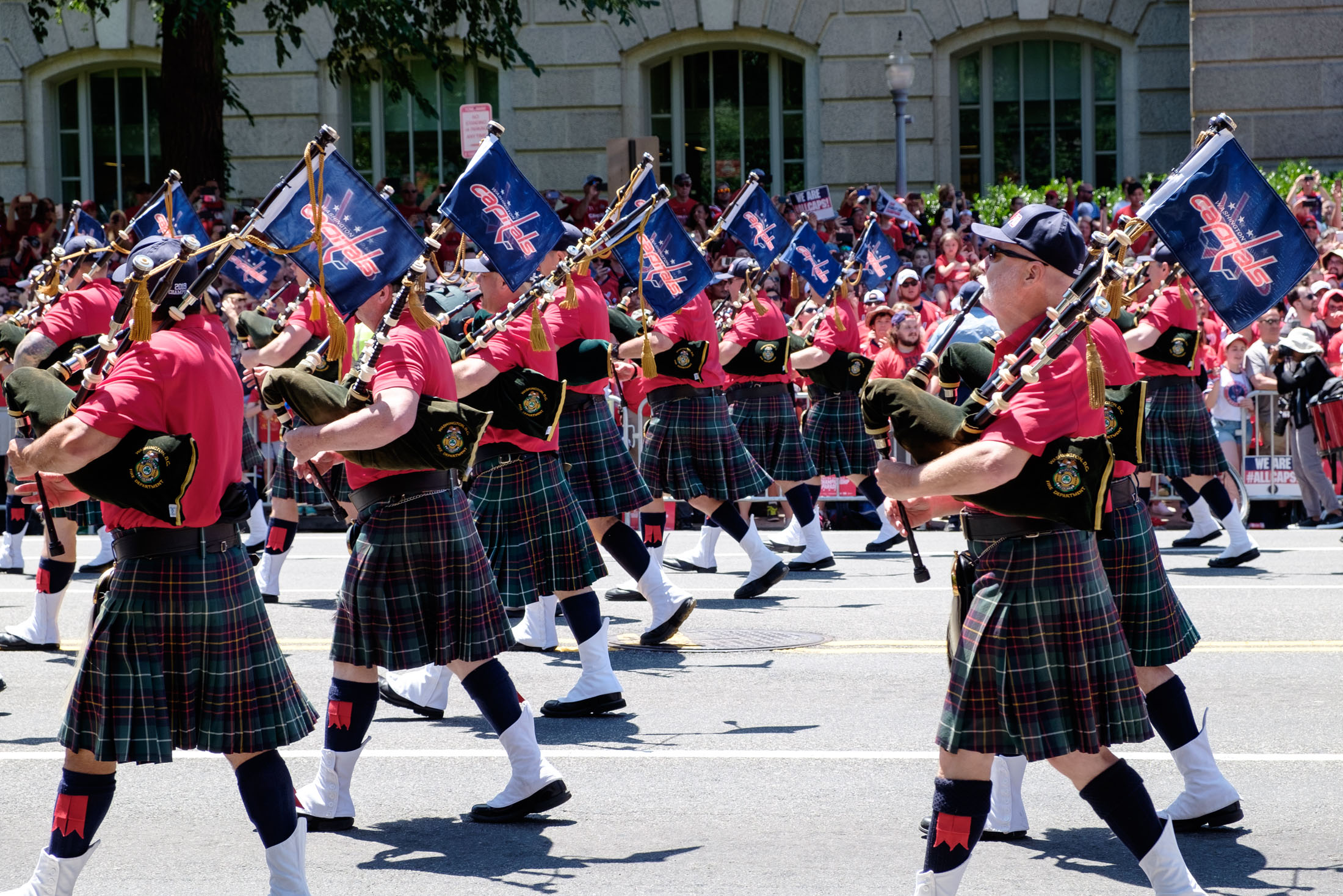 Men in skirts…