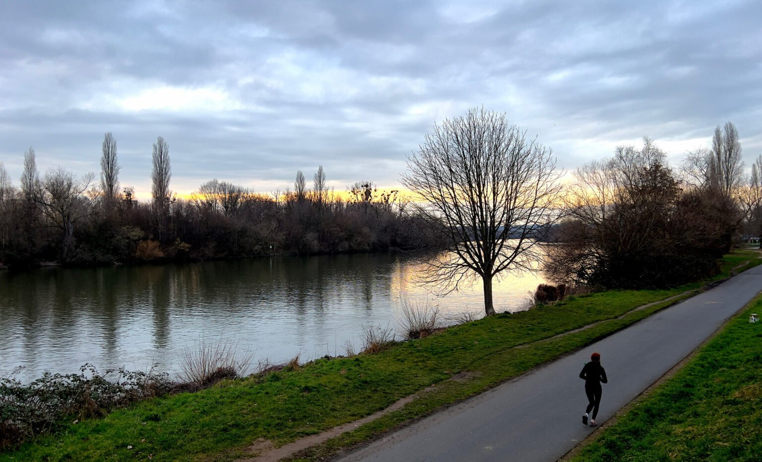 Running at Dusk