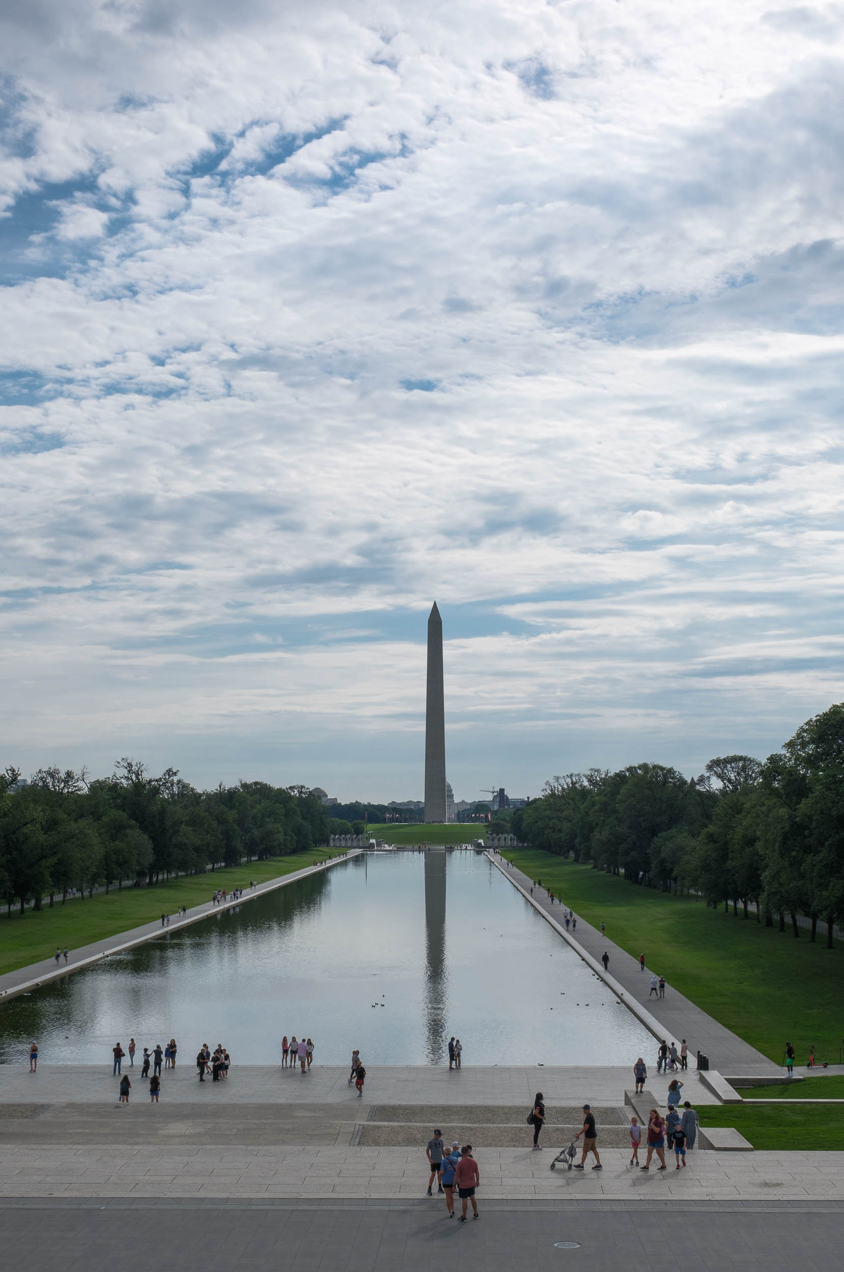 Reflecting-pool-2 Washington dc, refelecting pool, looking towards the washington monument
