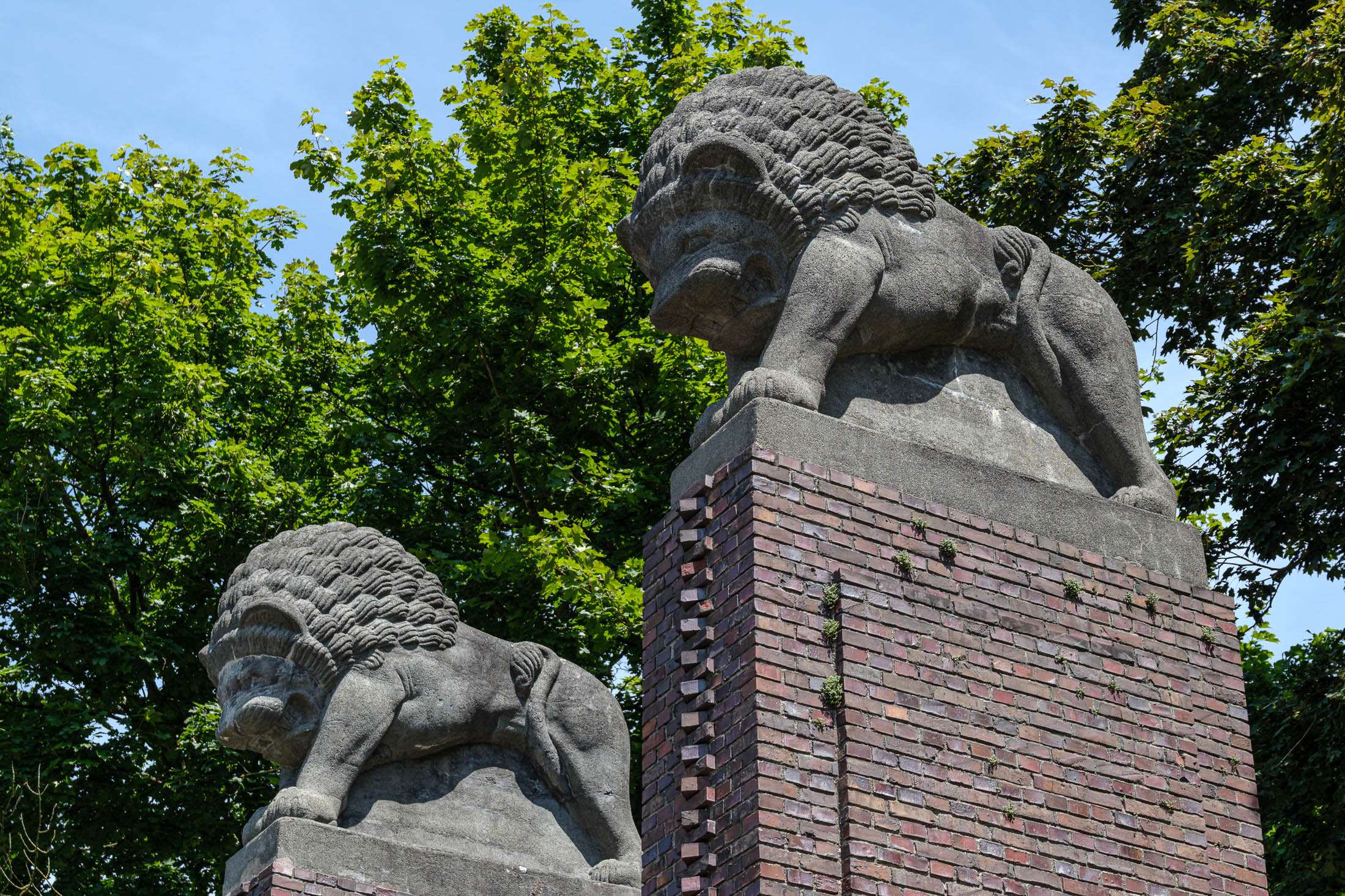 The lion gate